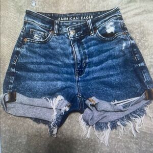 American Eagle Outfitters Blue Denim Women's Shorts